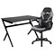 Flash Furniture Black Gaming Desk and Chair Set with Cup Holder BLN-X10D1904-GY-GG - alternate 8